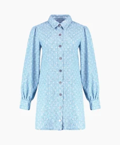 Harper & Yve Mini Jurk Flo-Dr Licht Blauw