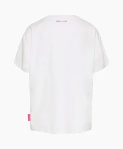 Harper & Yve T-Shirt Korte Mouw Smiley-Ss Off White