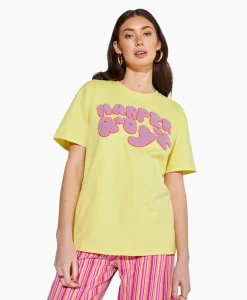 Harper & Yve T-Shirt Korte Mouw Logo-Ss Licht Groen