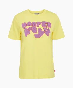 Harper & Yve T-Shirt Korte Mouw Logo-Ss Licht Groen