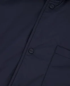 Herno Jack Camicia In Nuage Imbottito E Mag Donker Blauw