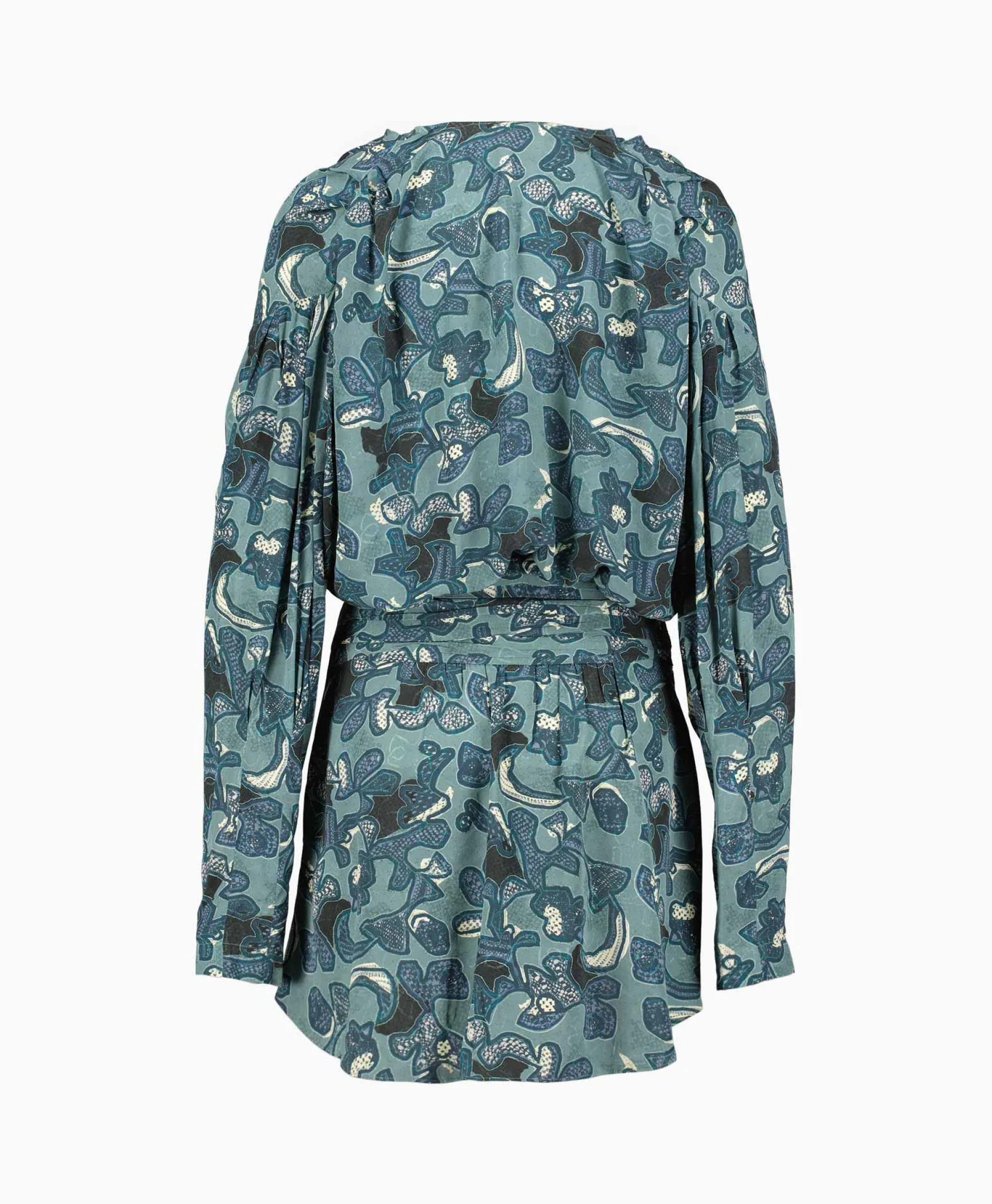 Iro Mini Jurk Fontana Blauw