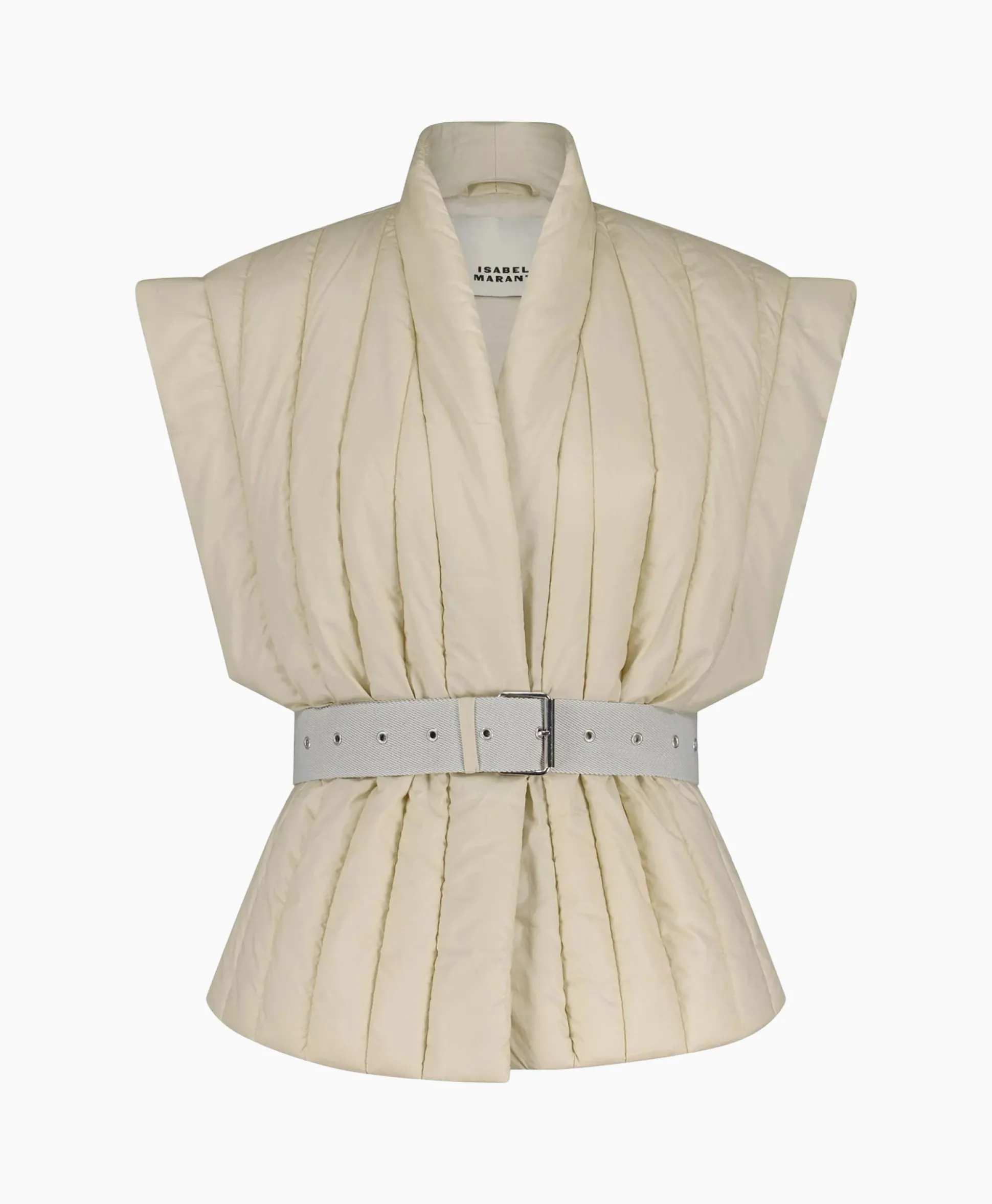 Isabel Marant Gilet Ajali-Ga Ecru