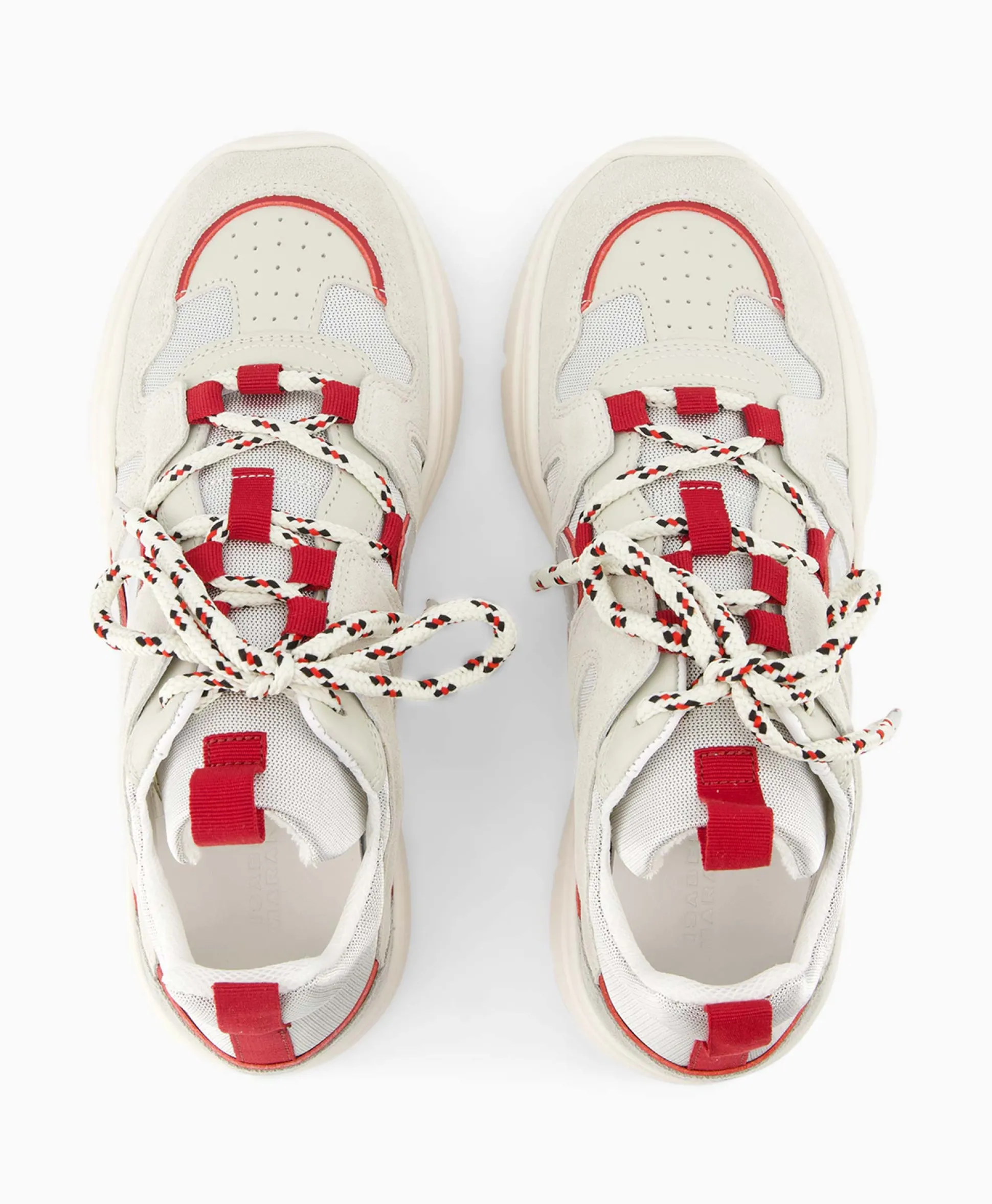 Isabel Marant Sneaker Kindsay-Ga Zilver