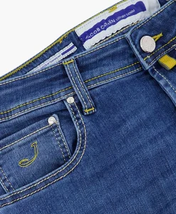Jacob Cohen Jacob Cohen Jeans Pant 5 Pkt Slim Fit Bard Blauw