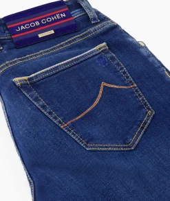 Jacob Cohen Jeans 5 Pkt Slim Fit Nick Ltd Blauw