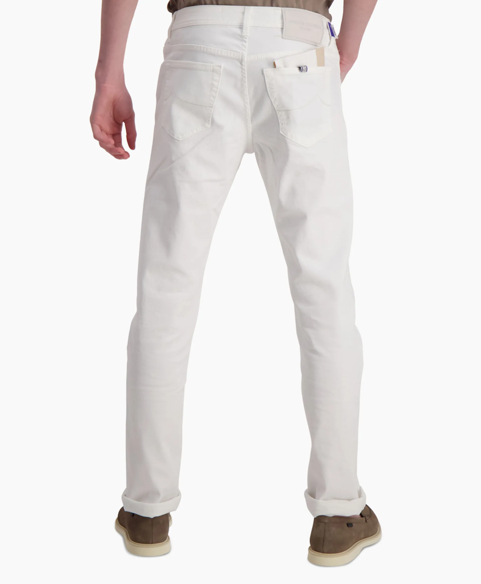 Jacob Cohen Jeans 5 Pkt Slim Fit Bard Wit
