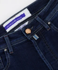 Jacob Cohen Jeans 5-Pocket Nick Slim Donker Blauw
