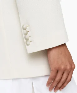 Joseph Blazer Chapone Jkt Ottoman Jersey Off White