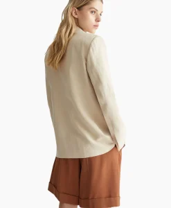 Liu Jo Blazer Giacca Loose 2 Bottoni Zand