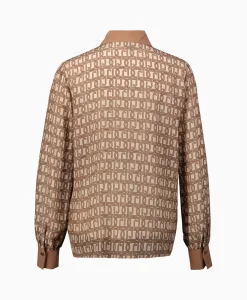 Liu Jo Blouse Camica Monogram Zand