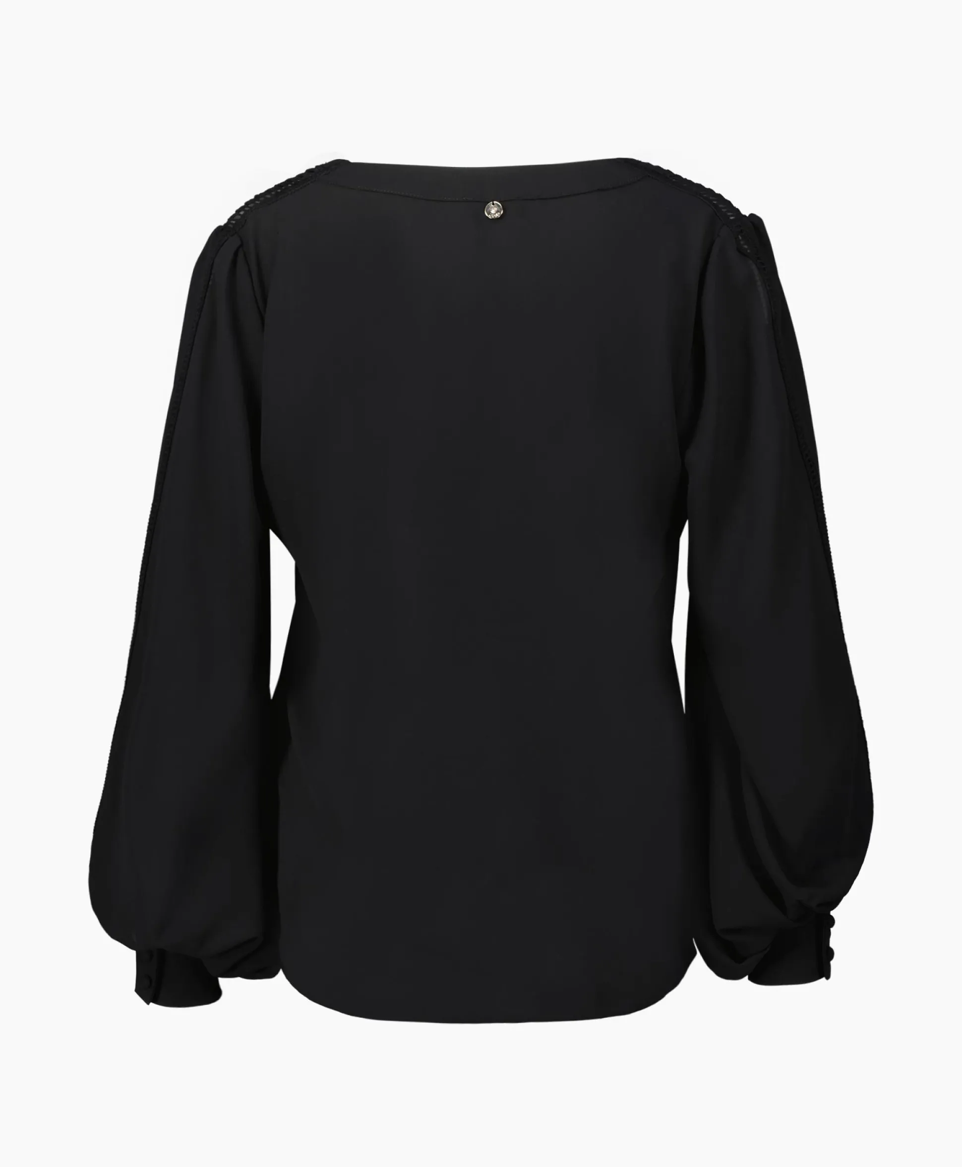 Liu Jo Blouse Ecs Tunica C/Passamaneria Zwart