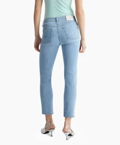 Liu Jo Jeans Pant.Authentic Slim Ankle R.W. Blauw