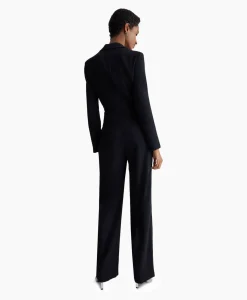 Liu Jo Jumpsuit Tuta Cut-Out C/Pizzo Zwart
