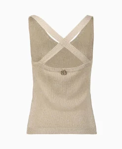 Liu Jo Top Maglia Chiusa S/M Canotta Lux Goud
