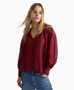 Liu Jo Tuniek Tunica Arricciata Rood