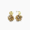 Lott. Gioielli Oorbellen Ce Gb Globe S Double Stones Grijs