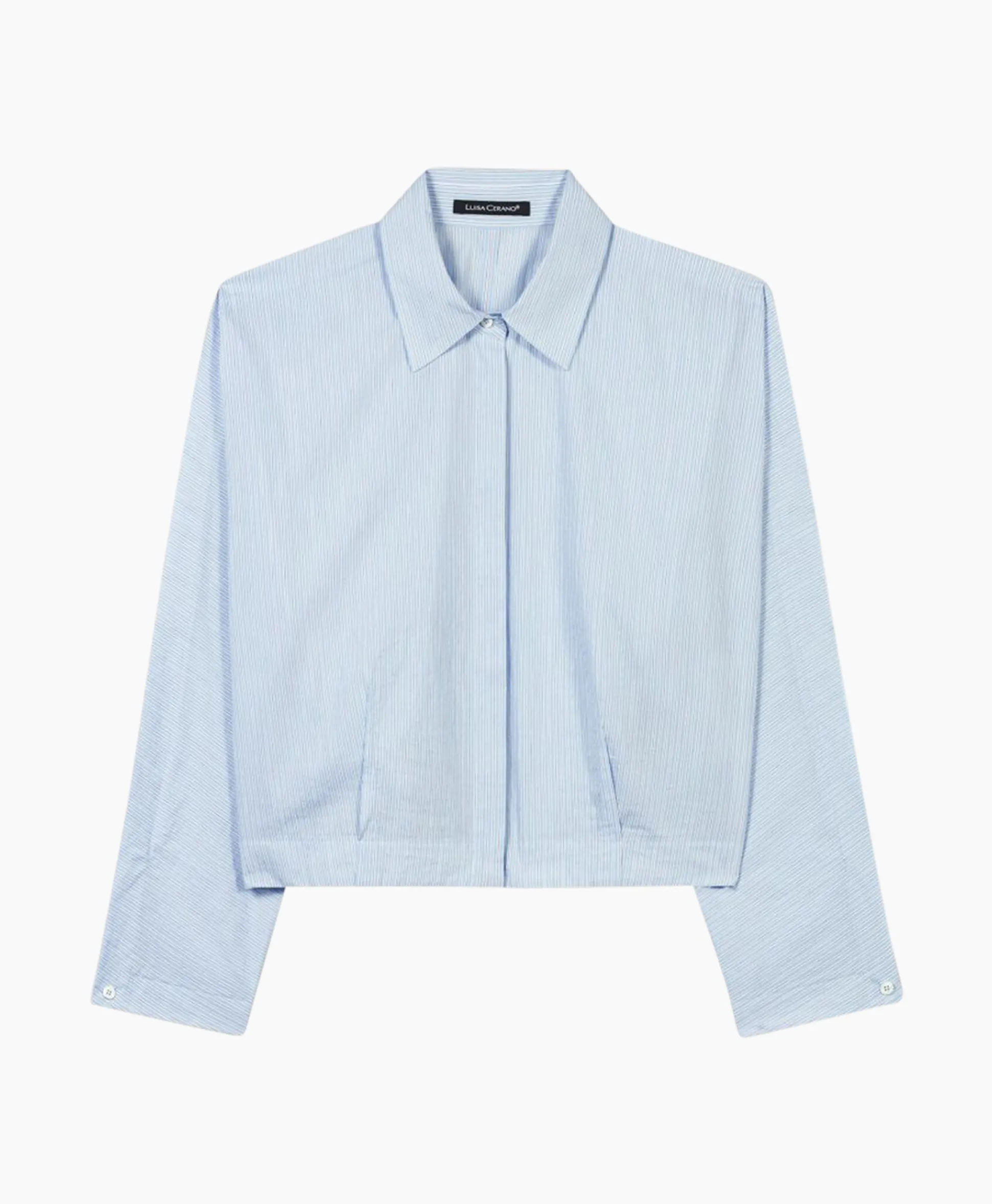 Luisa Cerano Blouse 298422/3600-0 Blauw Dessin