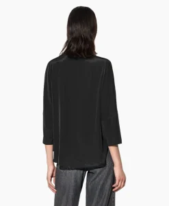 Luisa Cerano Blouse 298445/3597-0 Zwart Dessin