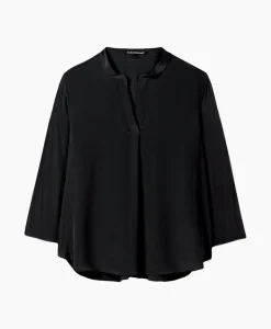 Luisa Cerano Blouse 298445/3597-0 Zwart Dessin