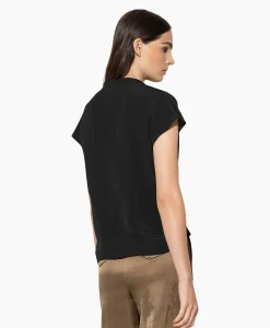 Luisa Cerano Blouse 298461/3597-0 Zwart Dessin