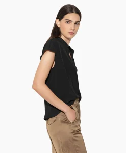 Luisa Cerano Blouse 298461/3597-0 Zwart Dessin