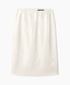Luisa Cerano Midi Rok 598230/3598-0 Wit