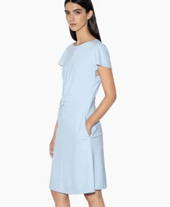 Luisa Cerano Mini Jurk 798470/3289-0 Licht Blauw