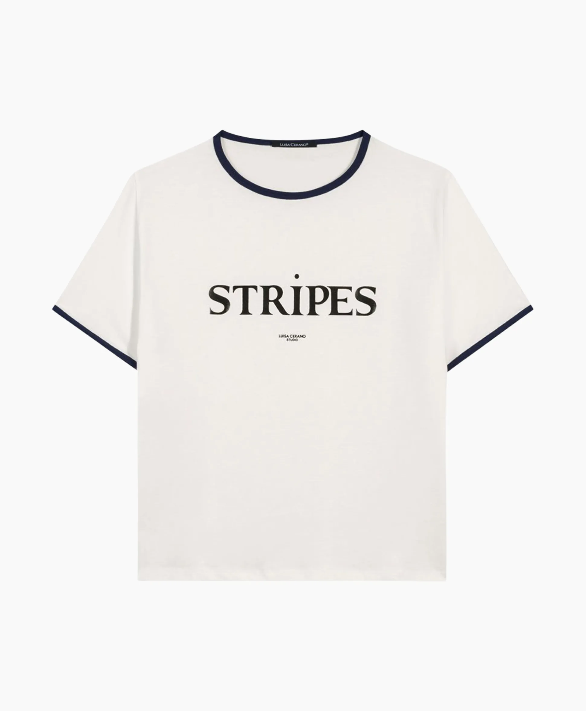 Luisa Cerano T-Shirt Korte Mouw 398144/7799-0 Off White