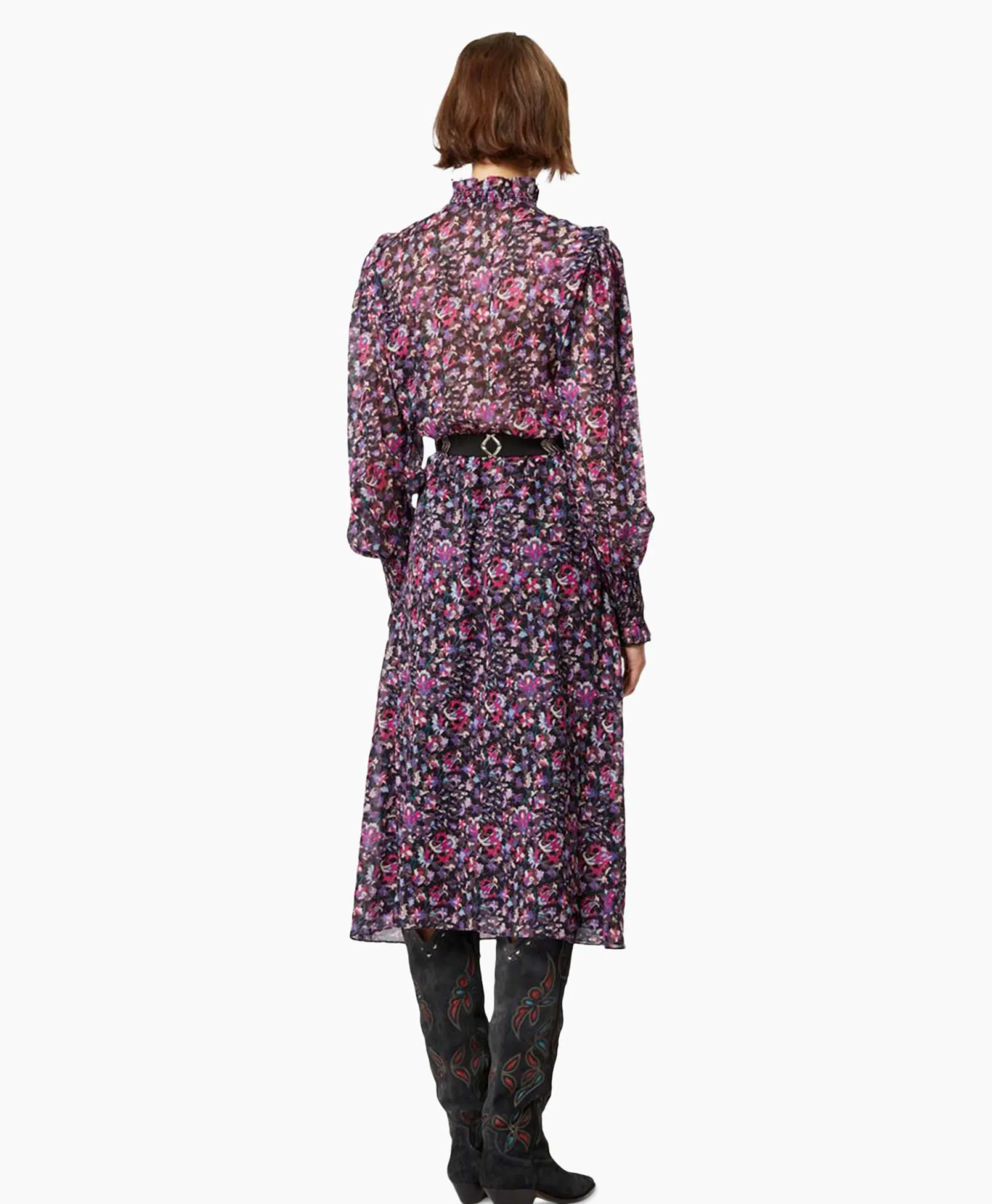 Marant Etoile Maxi Jurk Galoa-Ga Blauw