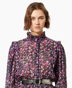 Marant Etoile Maxi Jurk Galoa-Ga Blauw