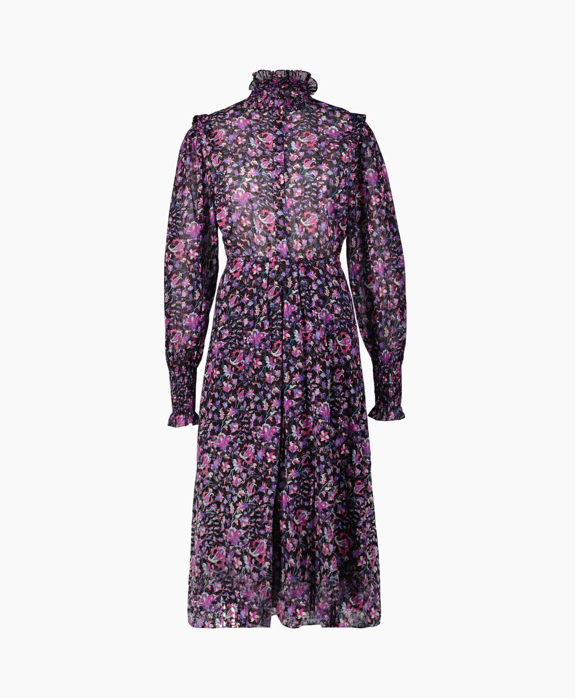 Marant Etoile Maxi Jurk Galoa-Ga Blauw