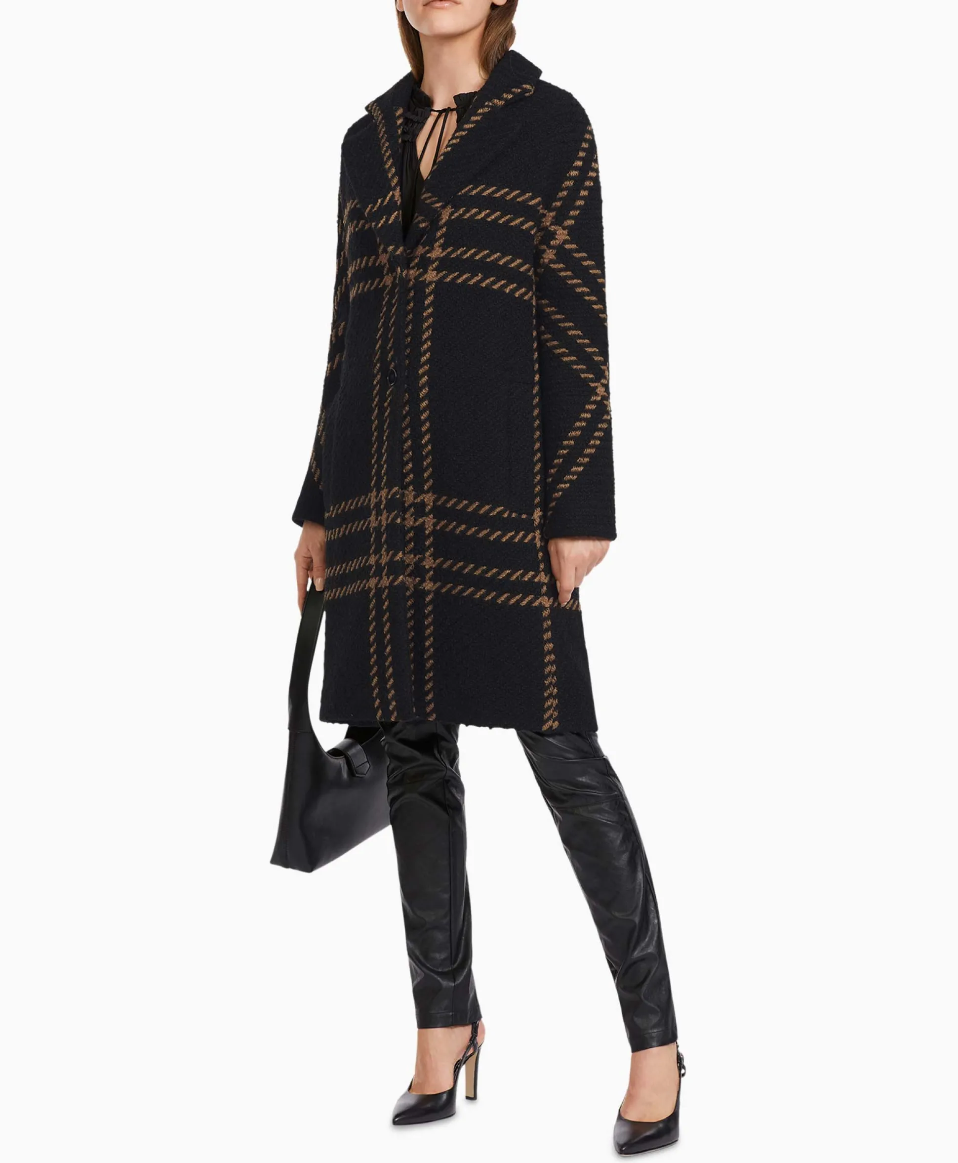 Marccain Additions Coat Va 11.04 W11 Zwart