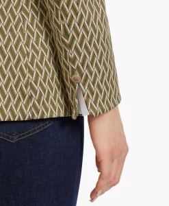 Marccain Collectie Blazer Vc 34.27 J60 Groen