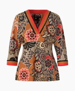 Marccain Collectie Blouse Wc 55.08 J48 Oranje