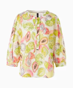 Marccain Collectie Blouse Wc 51.26 W27 Midden Geel