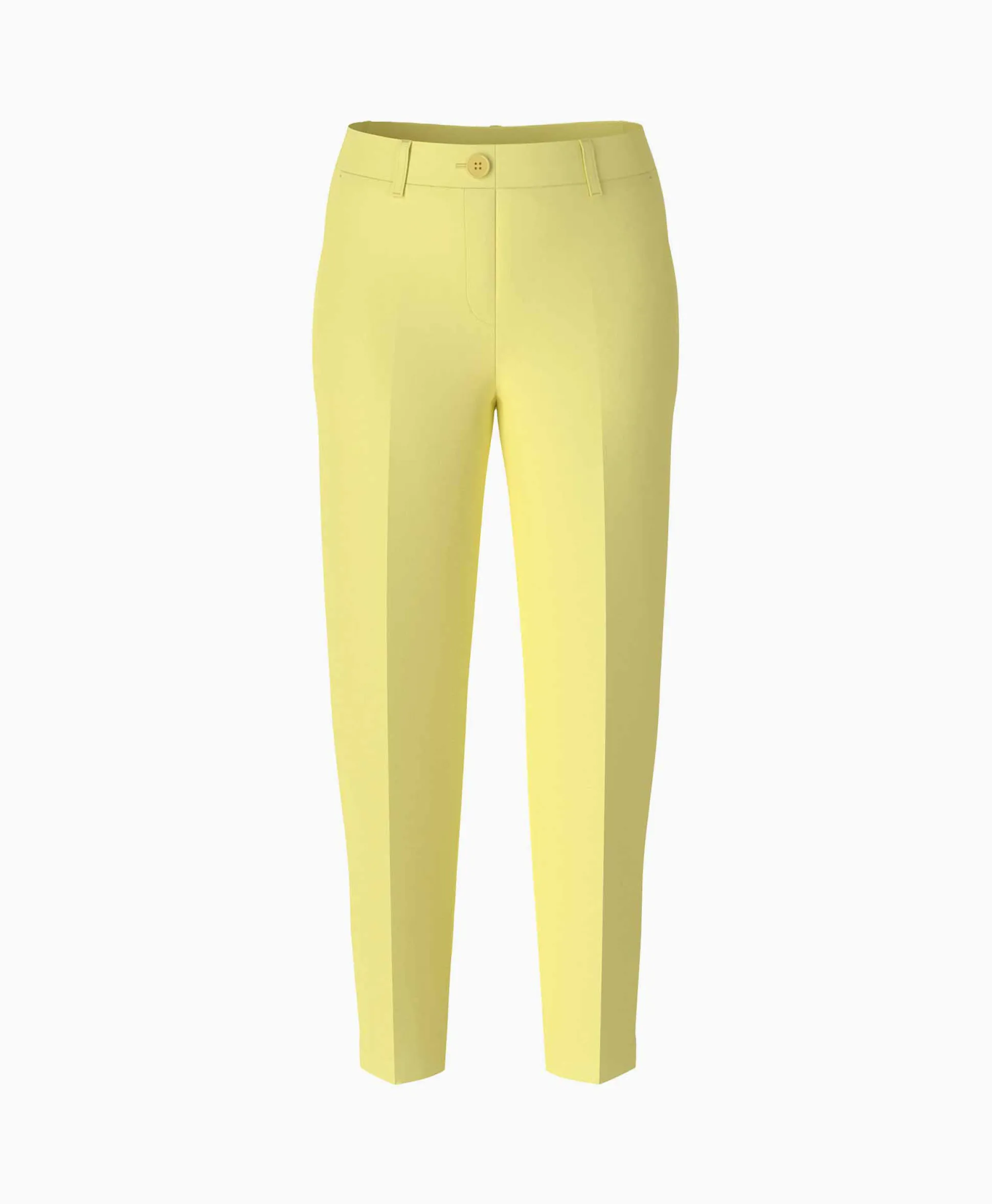 Marccain Collectie Broek Wc 81.31 W45 Midden Geel