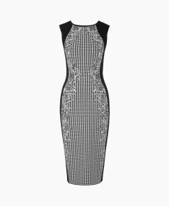 Marccain Collectie Jurk Vc 21.36 M66 Print + 2 Kleurig