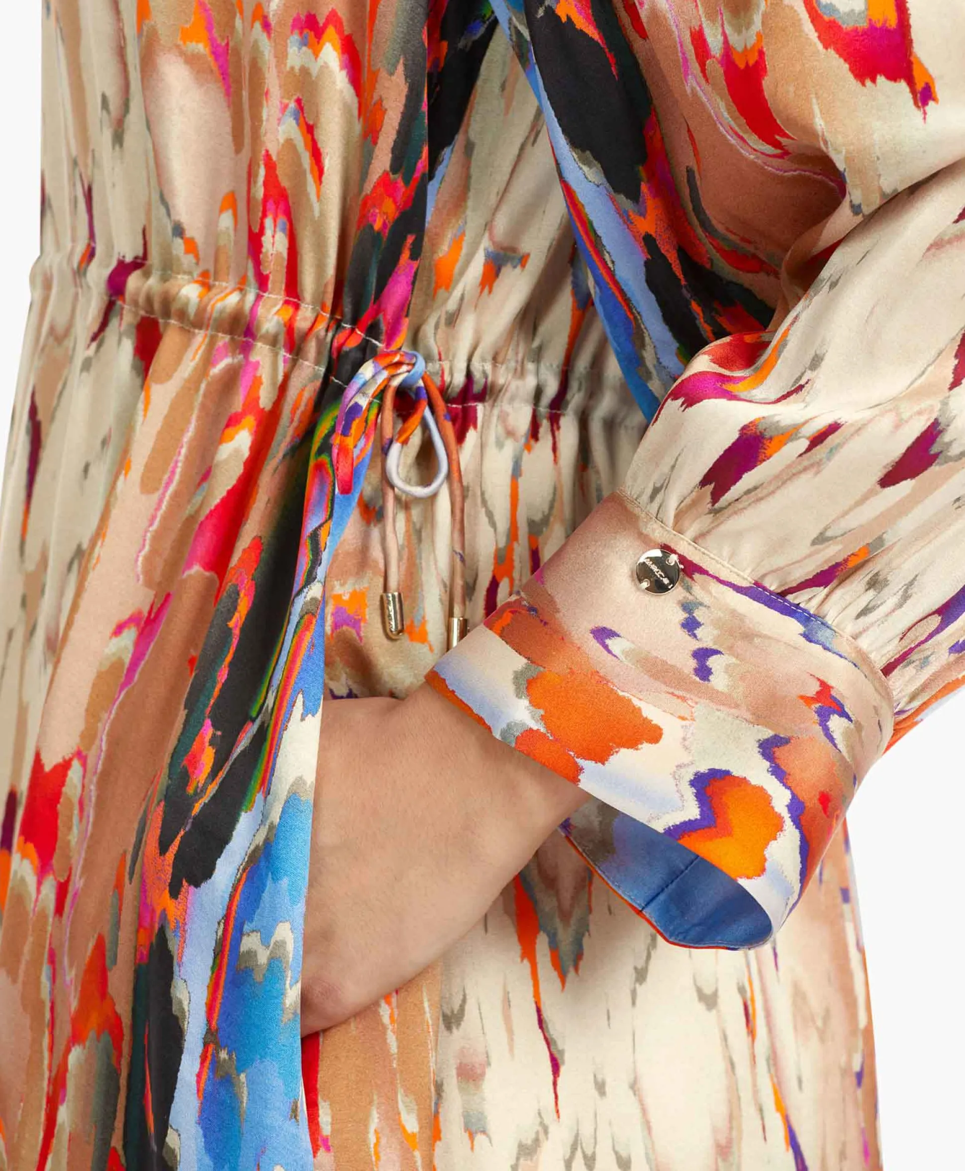 Marccain Collectie Jurk Vc 21.12 W38 Licht Rood
