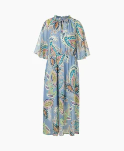 Marccain Collectie Jurk Wc 21.52 W74 Licht Blauw