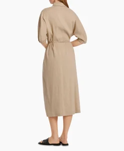 Marccain Collectie Jurk Wc 21.48 W47 Beige