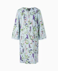 Marccain Collectie Jurk Wc 21.22 W21 Licht Blauw