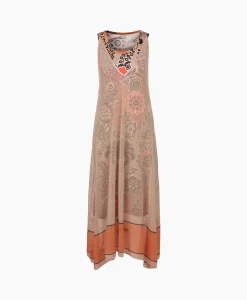 Marccain Collectie Jurk Wc 21.38 M49 Beige