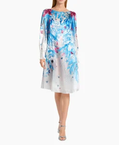 Marccain Collectie Jurk Wc 21.69 W89 Aqua