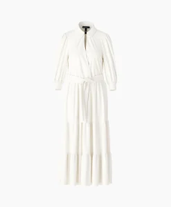 Marccain Collectie Jurk Wc 21.56 W35 Off White