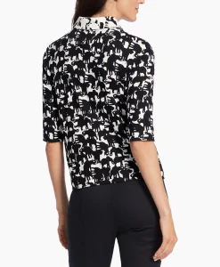 Marccain Collectie Polo Wc 53.04 J11 Zwart