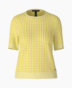 Marccain Collectie Pullover Wc 41.49 M33 Midden Geel