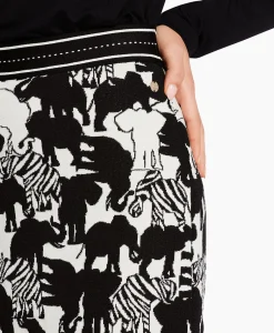 Marccain Collectie Rok Wc 71.02 M03 Print + 2 Kleurig