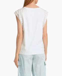 Marccain Collectie T-Shirt Wc 48.44 J14 Wit