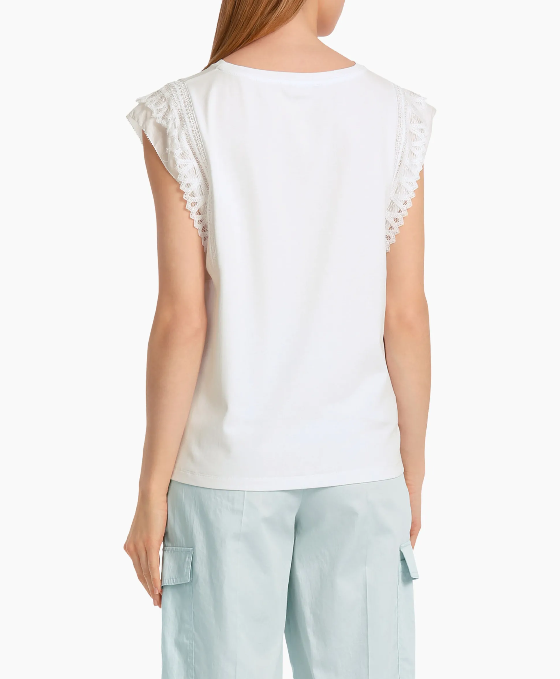 Marccain Collectie T-Shirt Wc 48.44 J14 Wit